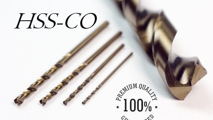Сверло 3,3 мм по металлу RAIZER HSS-Co5% кобальт