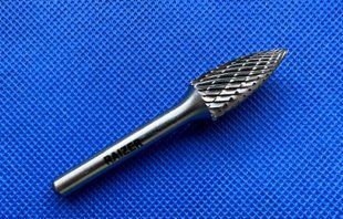 Борфреза по металлу 12 мм RAIZER SG-5M, шарошка тип G