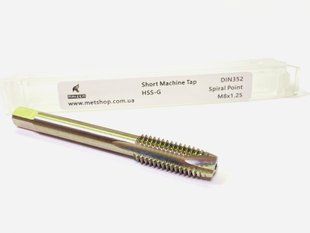 Метчик М8х1.25 метрический HSS-G RAIZER