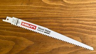 Полотно по дереву HILTI 23 см 6 tpi для сабельной пилы