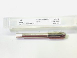 Метчик М10х1.25 метрический HSS-G RAIZER