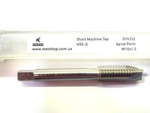 Метчик М10х1.5 метрический HSS-G RAIZER