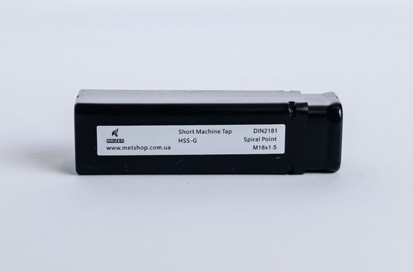 Метчик М18х1.5 метрический HSS-G RAIZER