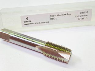 Метчик М14х1.5 метрический HSS-G RAIZER