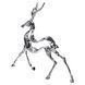 Статуэтка Reindeer металлическая Серебристый Yiwu HP-7-9