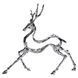 Статуэтка Reindeer металлическая Серебристый Yiwu HP-7-9