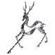 Статуэтка Reindeer металлическая Серебристый Yiwu HP-7-9