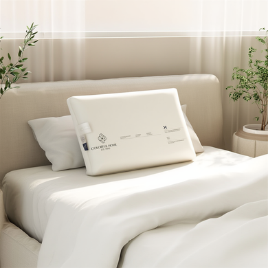 Подушка для сна с эффектом памяти гипоаллергенная Белый ТМ COLORFUL HOME 014-006-50