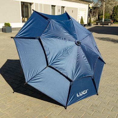 Зонт для рыбалки и кемпинга с регулировкой наклона 190 см Синий LUGI HP-JW-7