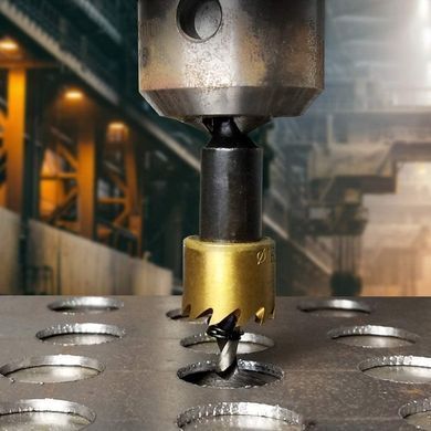 Коронка по металлу 65 мм., сверло, фреза. RAIZER
