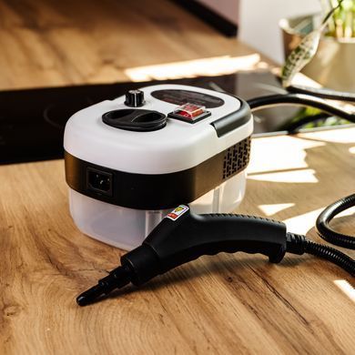 Ручной пароочиститель Steam Cleaner с набором насадок 2500 Вт Белый LUGI HP-SC-002-white