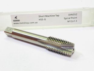 Метчик М12х1.75 метрический HSS-G RAIZER