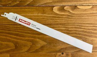Полотно по металлу HILTI 30 см 10 tpi для сабельной пилы