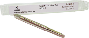 Метчик М3х0.5 метрический HSS-G RAIZER